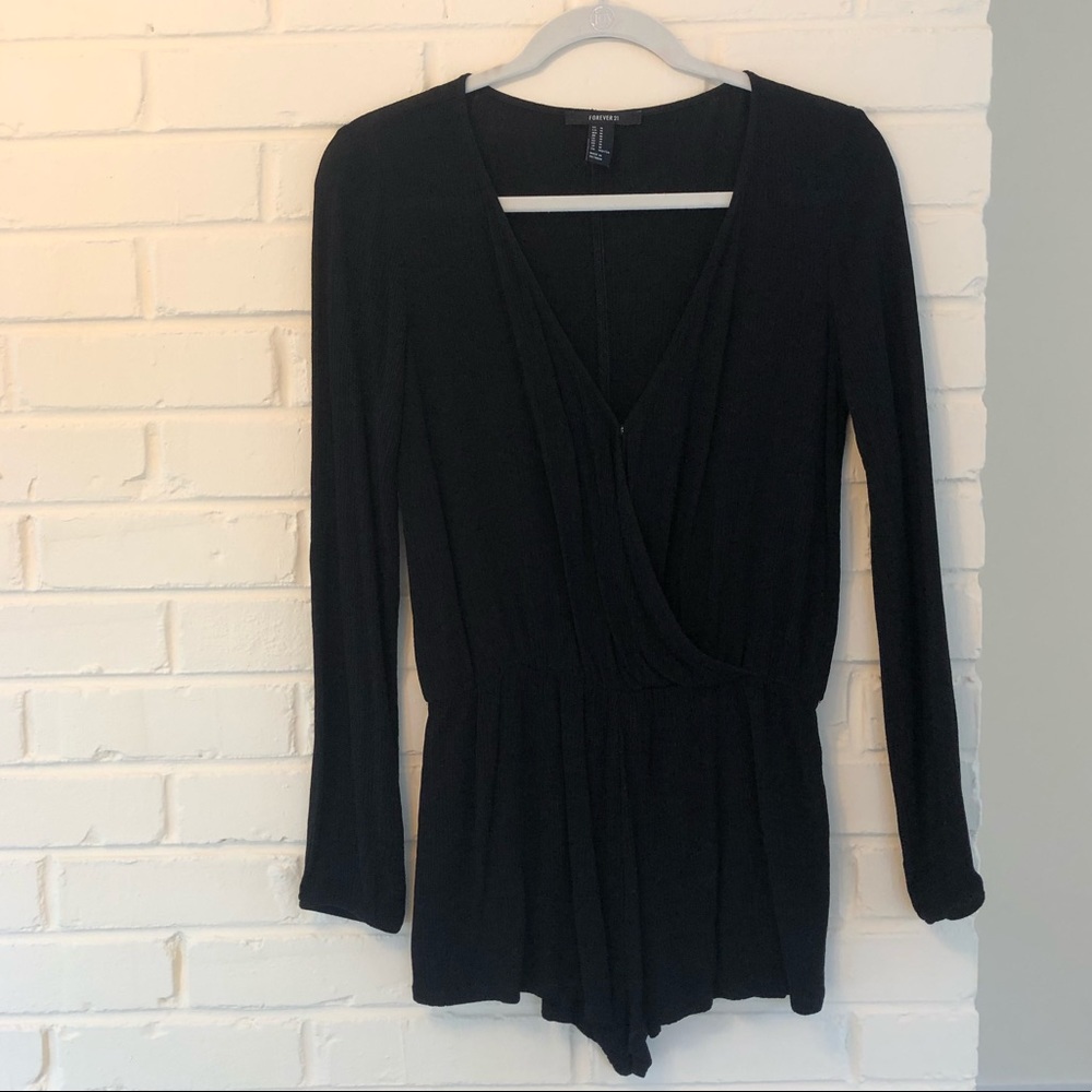 Forever 21 Black Romper